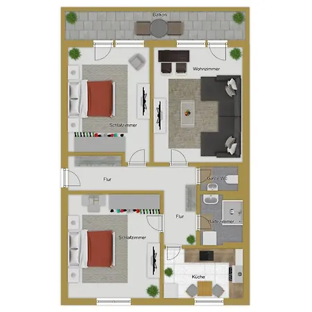 Moderne 3 In Zentraler Lage Mit Wlan, Netflix Und Parkplatz * Karlsruhe